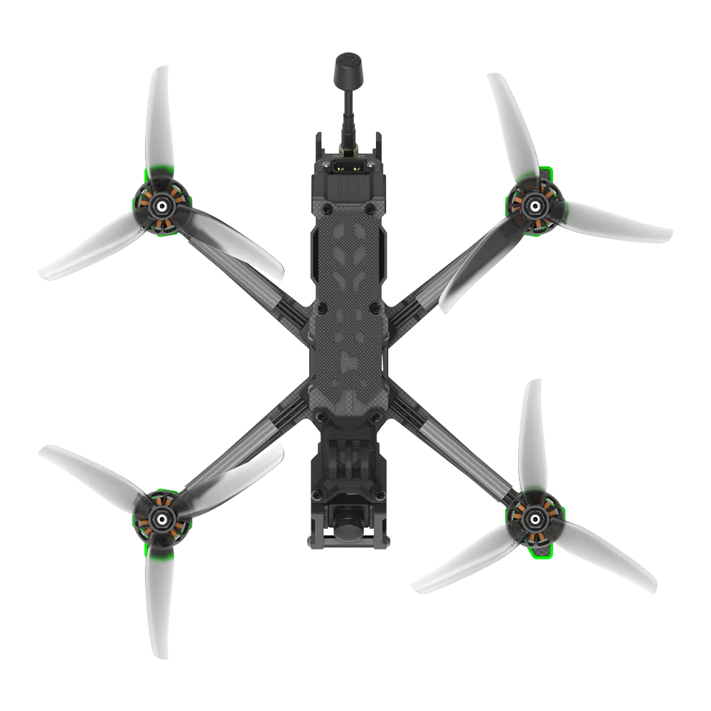 iFlight Nazgul Evoque F5X V2 Analog 6S 5inch Squashed X Drone BNF with BLITZ MINI F7 E55 1.6W Stack For Freestyle FPV Quadcopter - Image 2