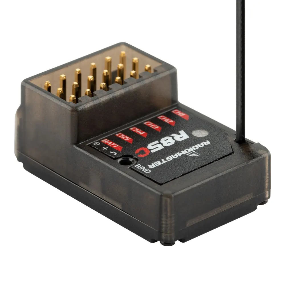 RadioMaster R85C 5ch 2.4GHz 4in1Multi-protocol PWM Receiver External Antenna - Image 4