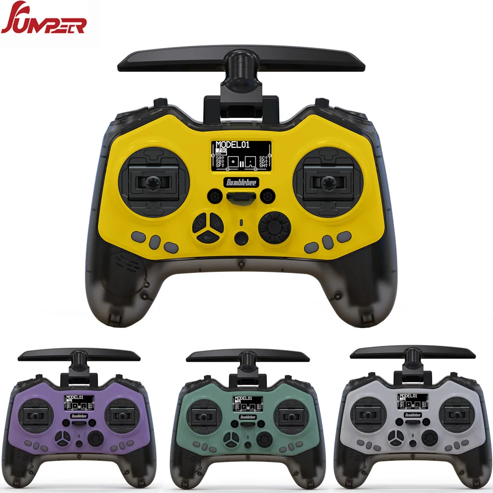 JUMPER Bumblebee Transmitter Remote Controller 2.4GHz Hall Sensor Gimbals Built-in1000mW ELRS Radio Transmitter For RC FPV Drone