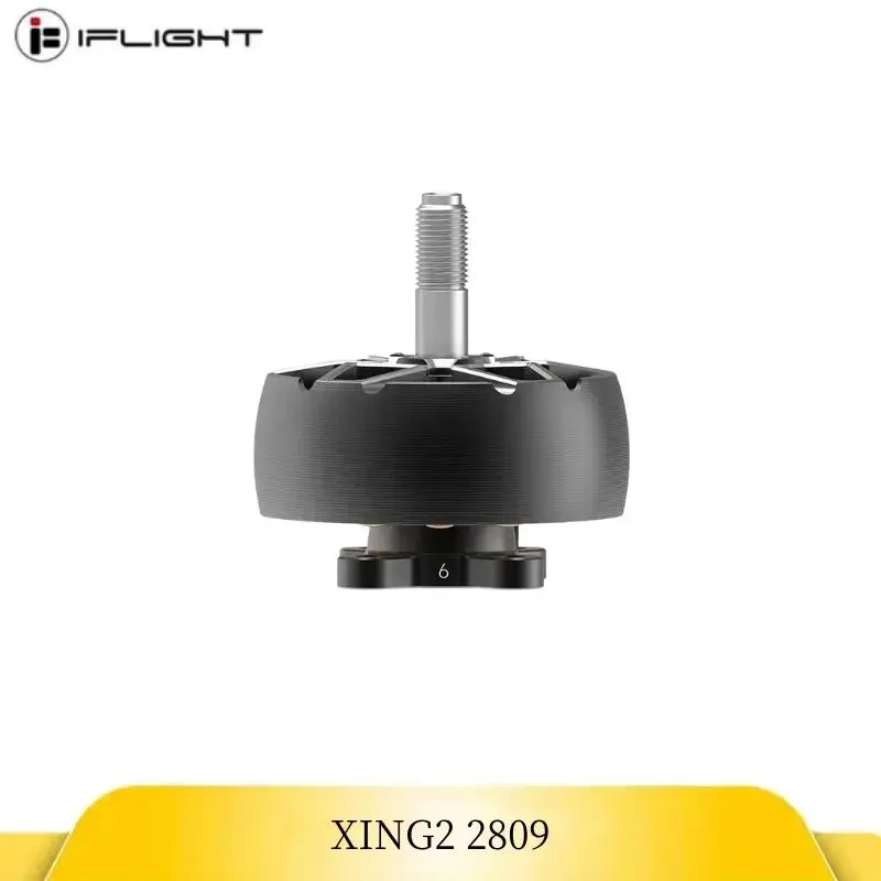 iFlight XING2 2809 1250KV 4-6S Brushless Motor Unibell With 5mm Titanium Alloy Shaft Compatible 7-8inch Propeller for FPV Drone - Image 4