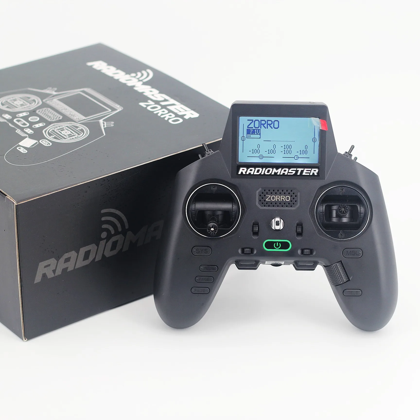 RadioMaster Zorro ELRS 2.4GHz RC Controller CC2500 JP4IN1 Radio Transmitter With Battery Hall Gimbal Remote Control Helicopter - Image 6