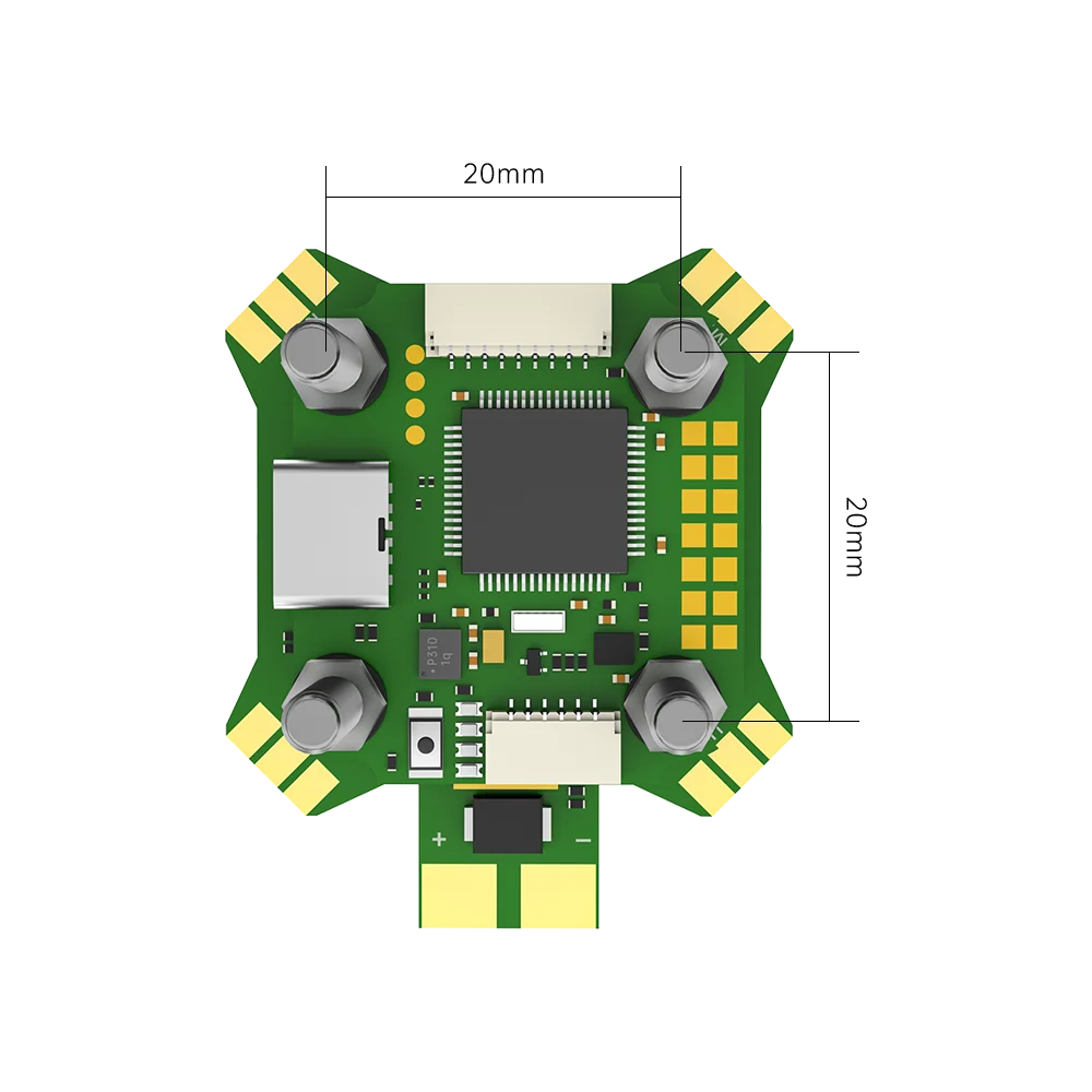 iFlight BLITZ Mini F7 Stack with BLITZ Mini F7 V1.2 Flight Controller / BLITZ Mini E55 4-IN-1 2-6S ESC for FPV Racing Drone - Image 4