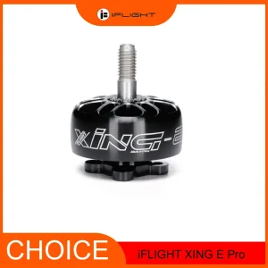 iFlight XING E Pro 2207 Brushless Motor – 6S/1800KV | 4S/2450/2750KV | 5in Prop Compatible for FPV Racing