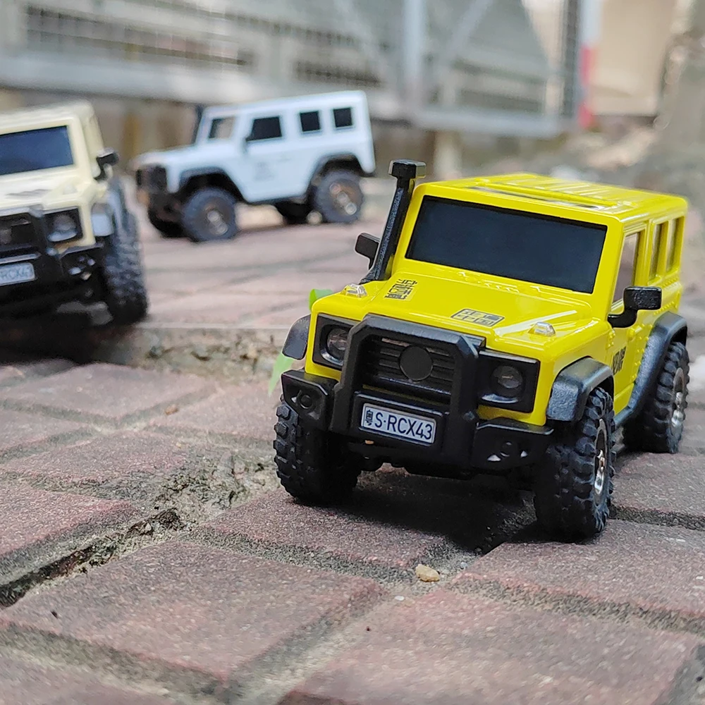LDARC X43 1:43 Crawler RC Car Simulation Full Time 4WD Climbing Vehicle Toy Remote Control Toys RTR Kit For Kids and Adults Toys - Image 6