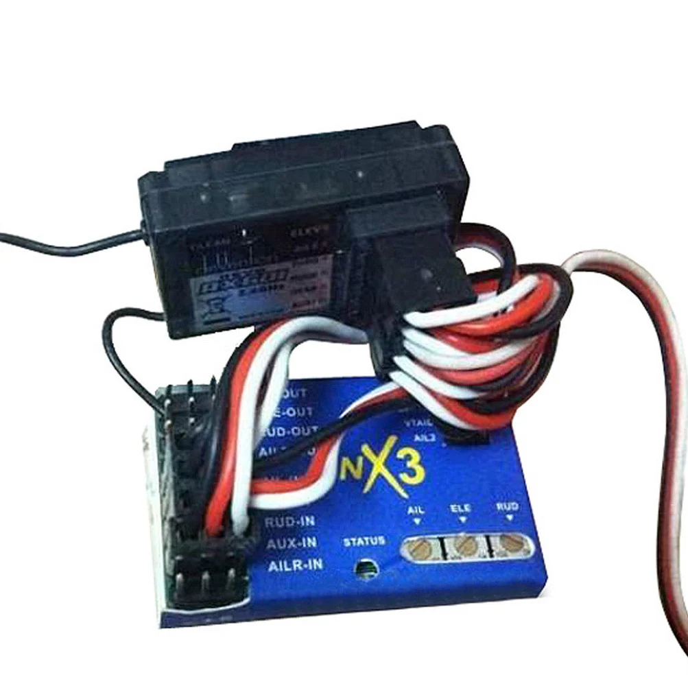 NX3 3D Fixed-wing 3 Axis Gyroscope Flight Controller Autobalance Stabilizer For Fixed-wing Aircraft RC Airplane - Image 5