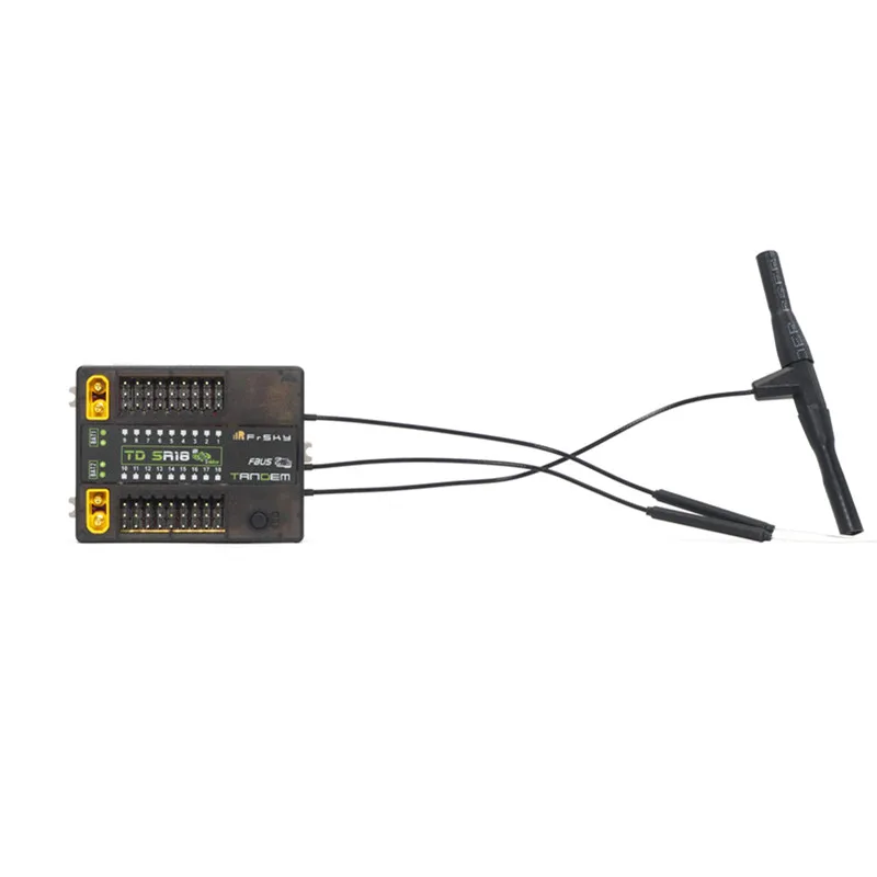Frsky TD SR18 Tandem dual-band receiver 2.4Ghz / 900Mhz Built-in Advanced Stabilization Functions / Black-Box - Image 2