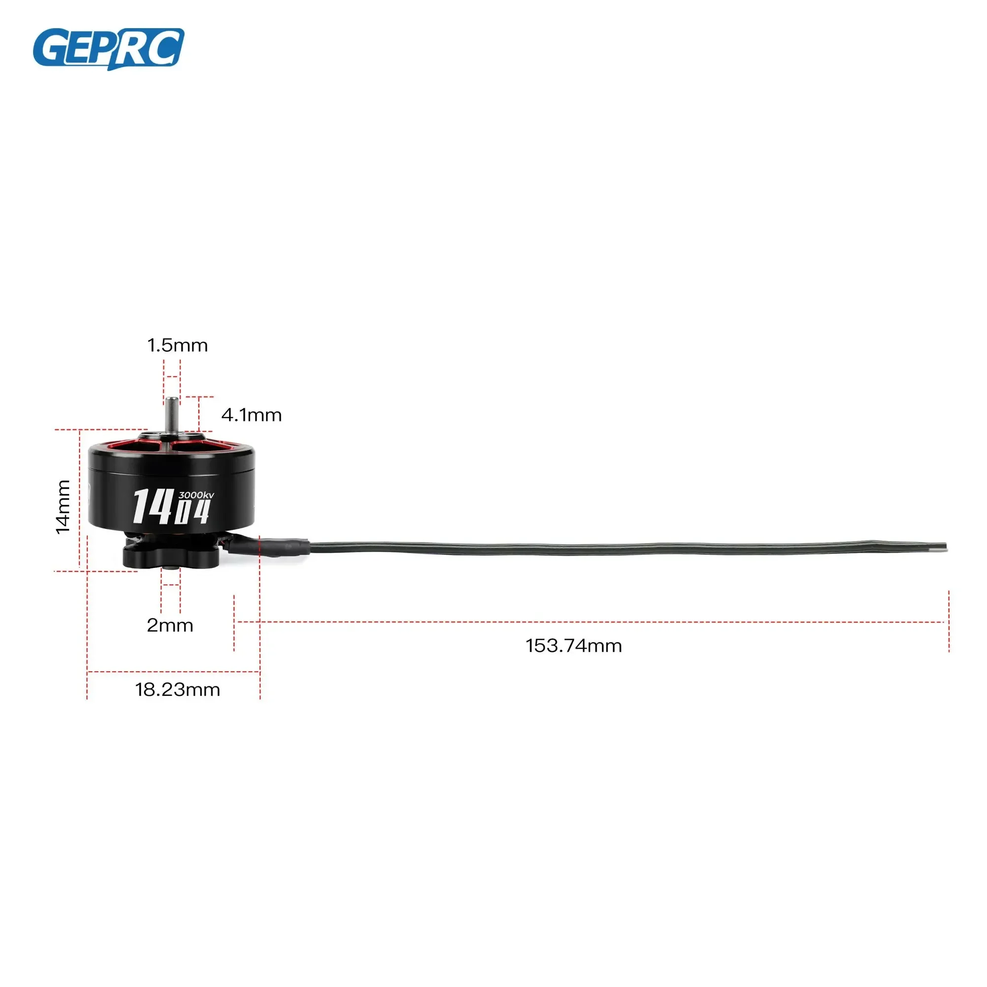 GEPRC SPEEDX2 1404 3850KV/3000KV/4600KV Motor for Cinelog30 V3/V2 Tern-LR40 FPV Drone Brushless Motor Accessories - Image 5