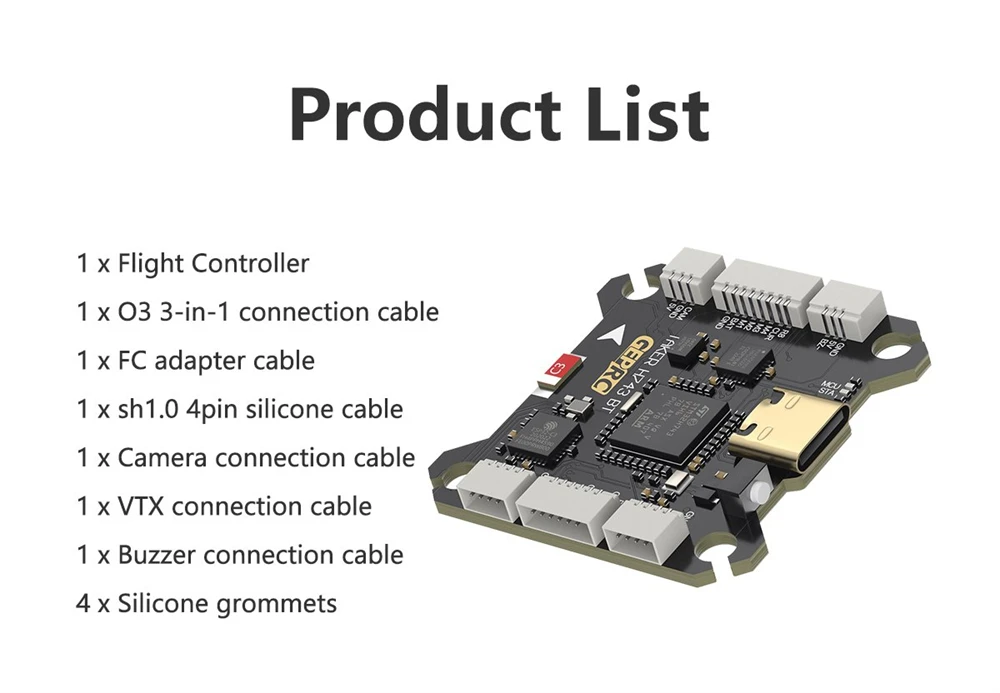 GEPRC TAKER H743 BT Dual Gyro 3-6S Flight Controller with 5V 12V BEC Output for RC FPV Racing Drone - Image 5