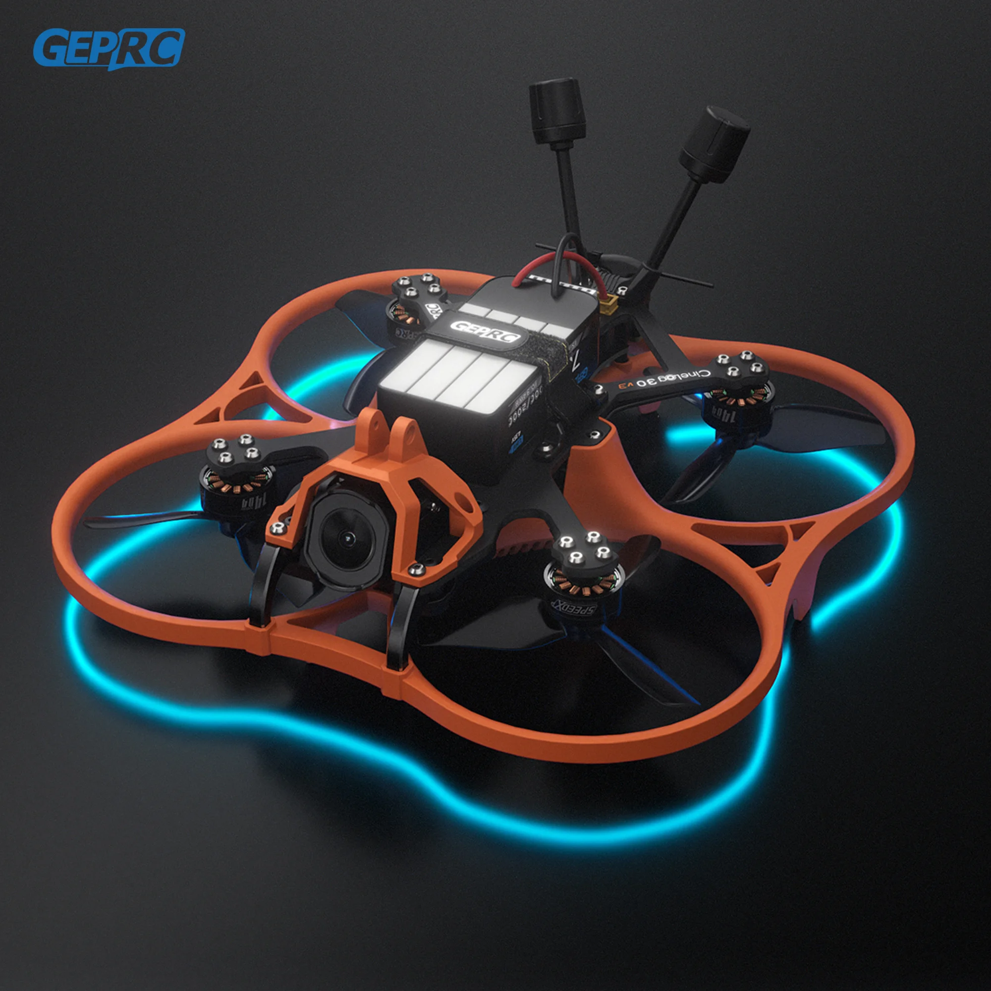 GEPRC Cinelog30 V3 FPV Quadcopter O4 Air Unit PRO /WTFPV TAKER F722 45A 32Bit AIO SPEEDX2 1404 3850KV LED BEC RC Freestyle Drone - Image 3