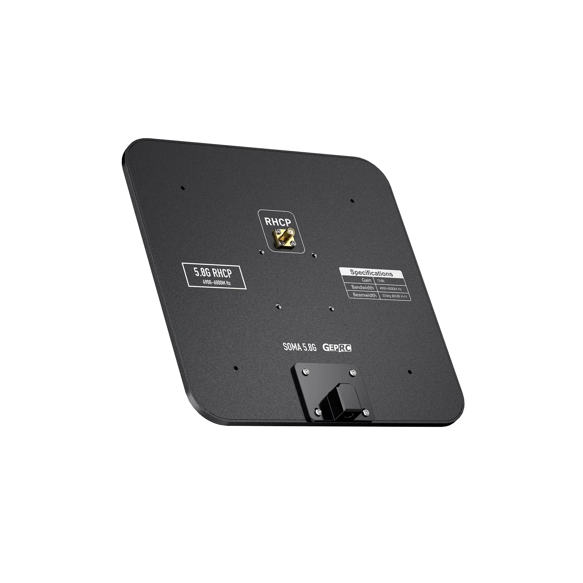 GEPRC SOMA 5.8G Directional Patch Antenna (RHCP) – 17dBi High Gain, 4.9-6GHz Band | SMA Connector for Long-Range FPV Drones - Image 5