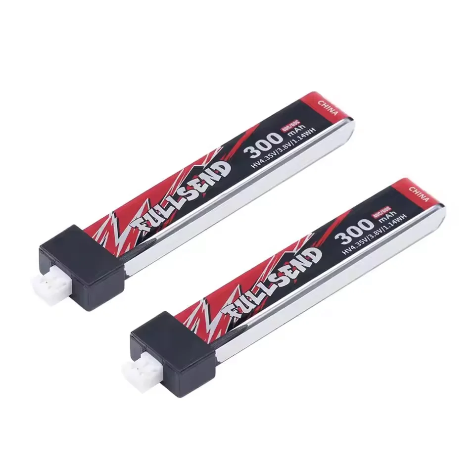 iFlight 5pcs Fullsend 1S HV 300mAh 40C Lipo Battery with JST-PH2.0 Charge Plug for Alpha A65 Tiny Whoop drone part - Image 4