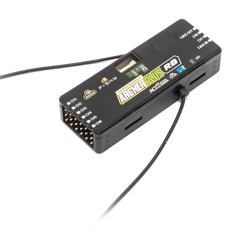 Frsky ARCHER PLUS R8 Receiver smart-matched ACCESS & ACCST D16 modes SBUS Out port Supports 16CH/24CH mode - Image 2