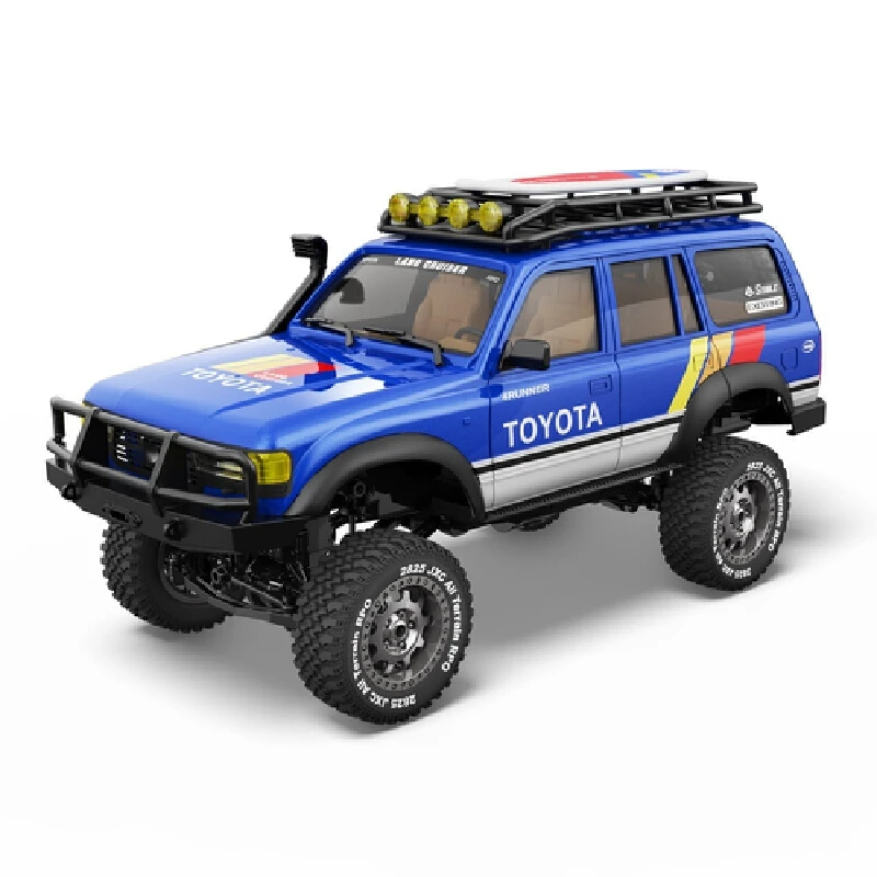 JXC Jingxiaochuang 1/12 Lc80 Rc Remote-Controlled Simulation Electric Four-Wheel Drive Off-Road Climbing Vehicle Model Toy Gift - Image 5