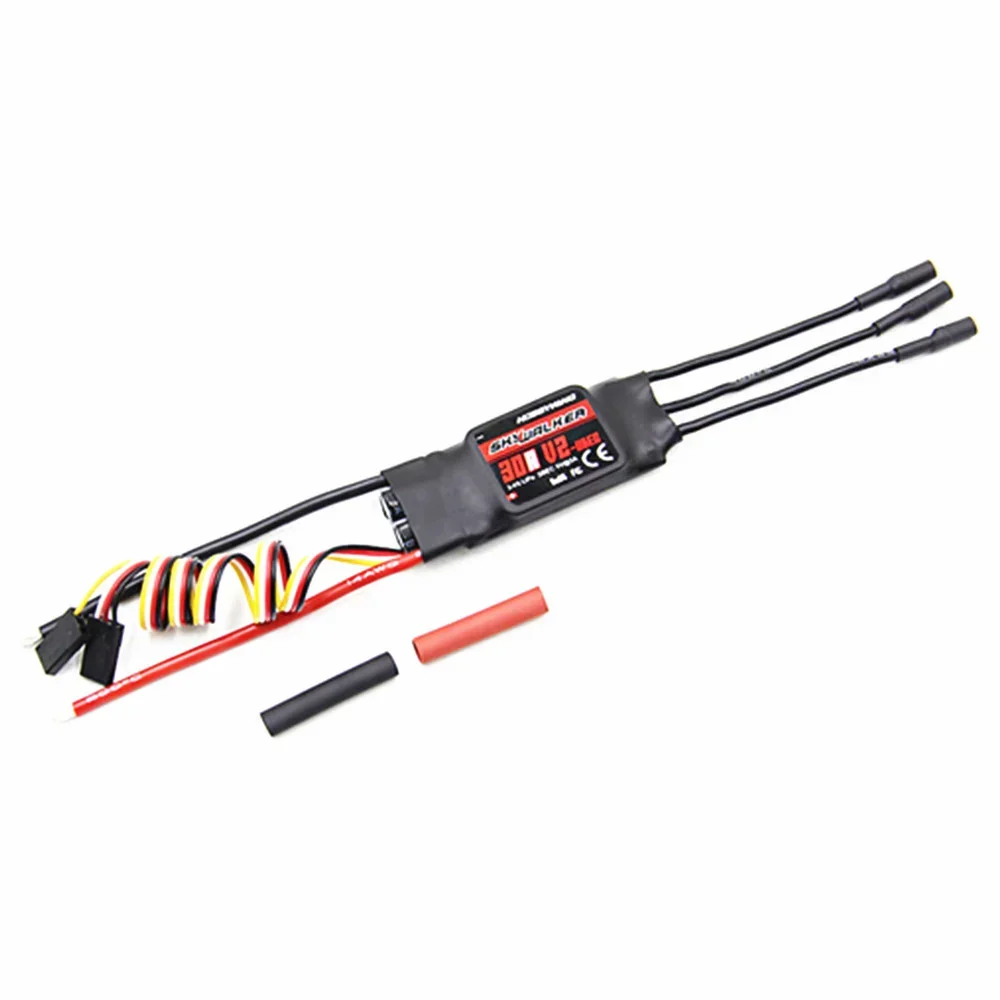 Hobbywing Skywalker 40A 50A 60A 80A 12A 20A 30A V2 contrôleur ESC de vitesse avec UBEC pour avion hélicoptère RC - Image 6