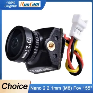 RunCam Nano 2 FPV Camera 2.1mm(M8) FOV 155°/1.8mm (M8) FOV 170° 700TVL CMOS NTSC Mini for FPV Racing Drone