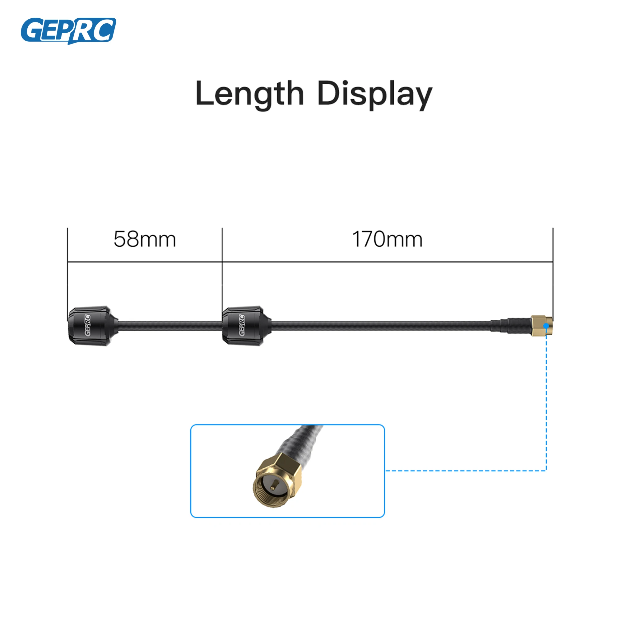 GEPRC Momoda2 4.9G DUAL Antenna Long Suitable RHCP SMA Gain 3.65dbi DIY RC FPV Quadcopter Drone Freestyle Accessories Parts - Image 5