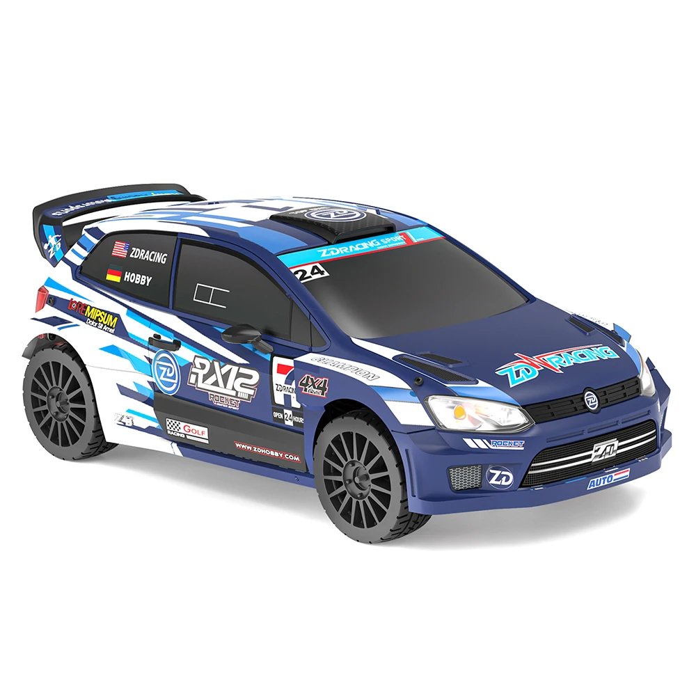 ZD Racing RC Car 1:12 Scale RX12 Brushless Car 70KM/H Car 4WD 2200mAh 350M Rally Vehicle - Image 3