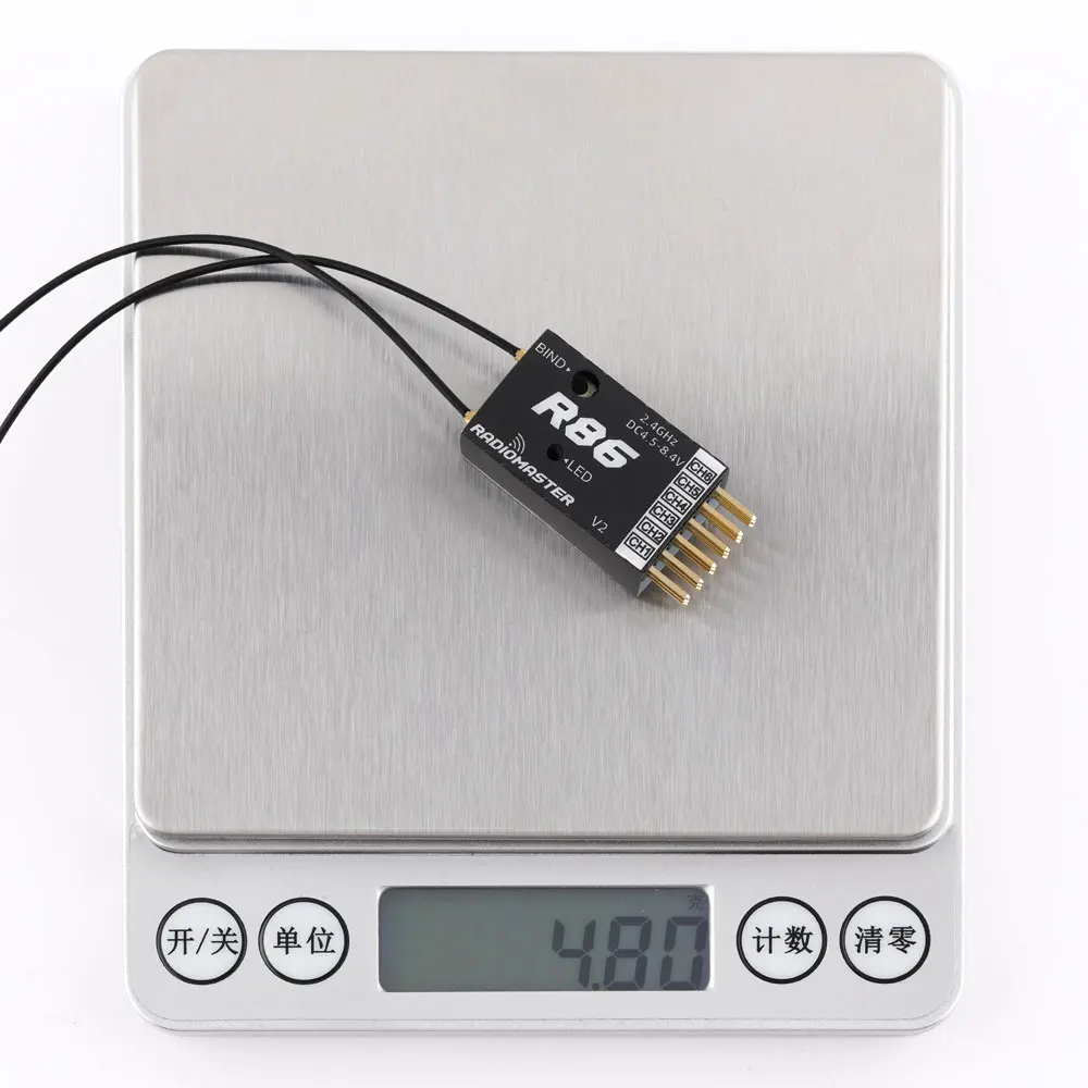 RadioMaster R86 V2 6ch SFHSS PWM Receiver - Image 3