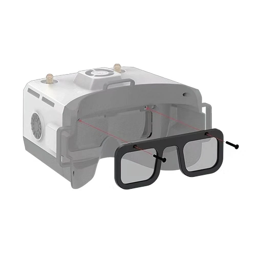 HDZERO BOX PRO Plus Digital Eye Mask 100HZ1800 Nits Low Latency FPV Drone Simulation - Image 6
