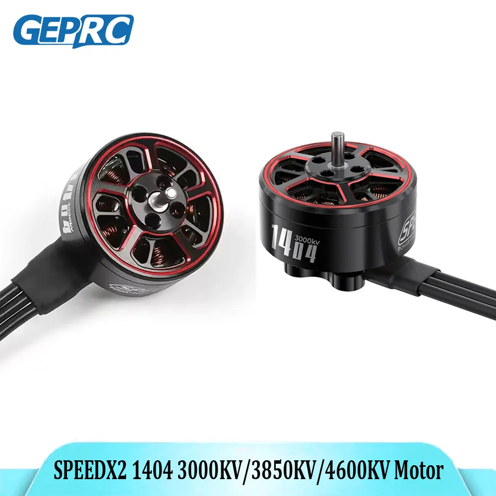 GEPRC SPEEDX2 1404 3850KV/3000KV/4600KV Motor for Cinelog30 V3/V2 Tern-LR40 FPV Drone Brushless Motor Accessories