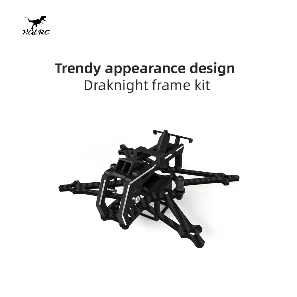 HGLRC Draknight 2-inch 91mm Ultra-light Toothpick FPV Frame | 2 - Image 2