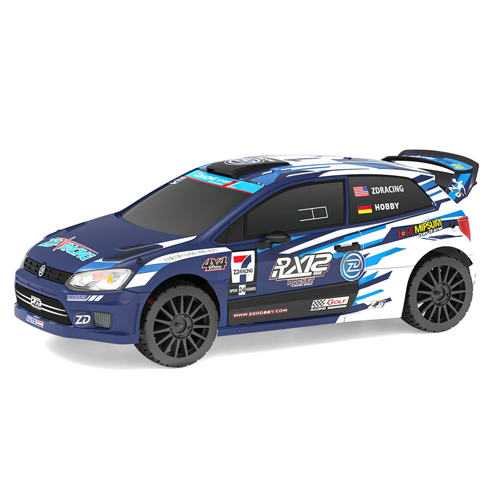 ZD Racing RC Car 1:12 Scale RX12 Brushless Car 70KM/H Car 4WD 2200mAh 350M Rally Vehicle - Image 4