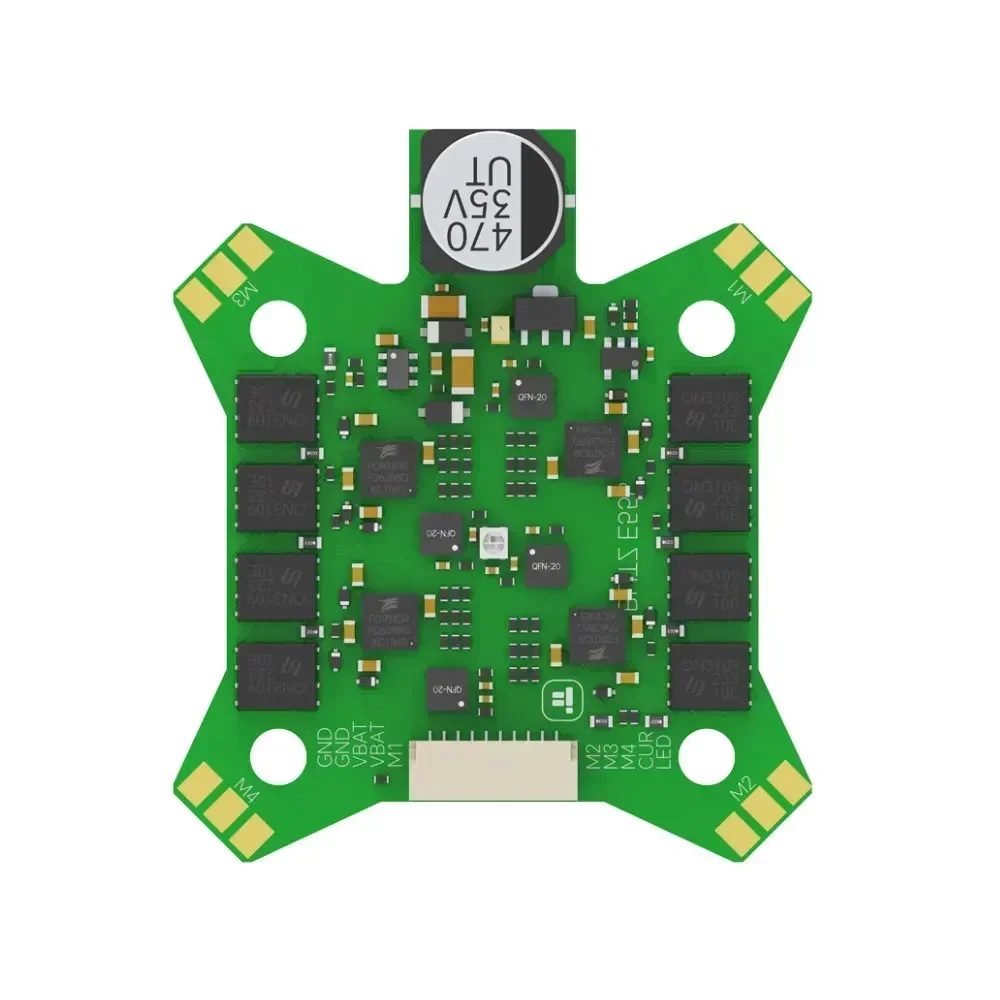 iFlight BLITZ E55S 2-6S 4-IN-1 Brushless ESC DShot150/300/600/MultiShot/ OneShot 30.5x30.5mm for RC FPV Freestyle Racing Drone - Image 2