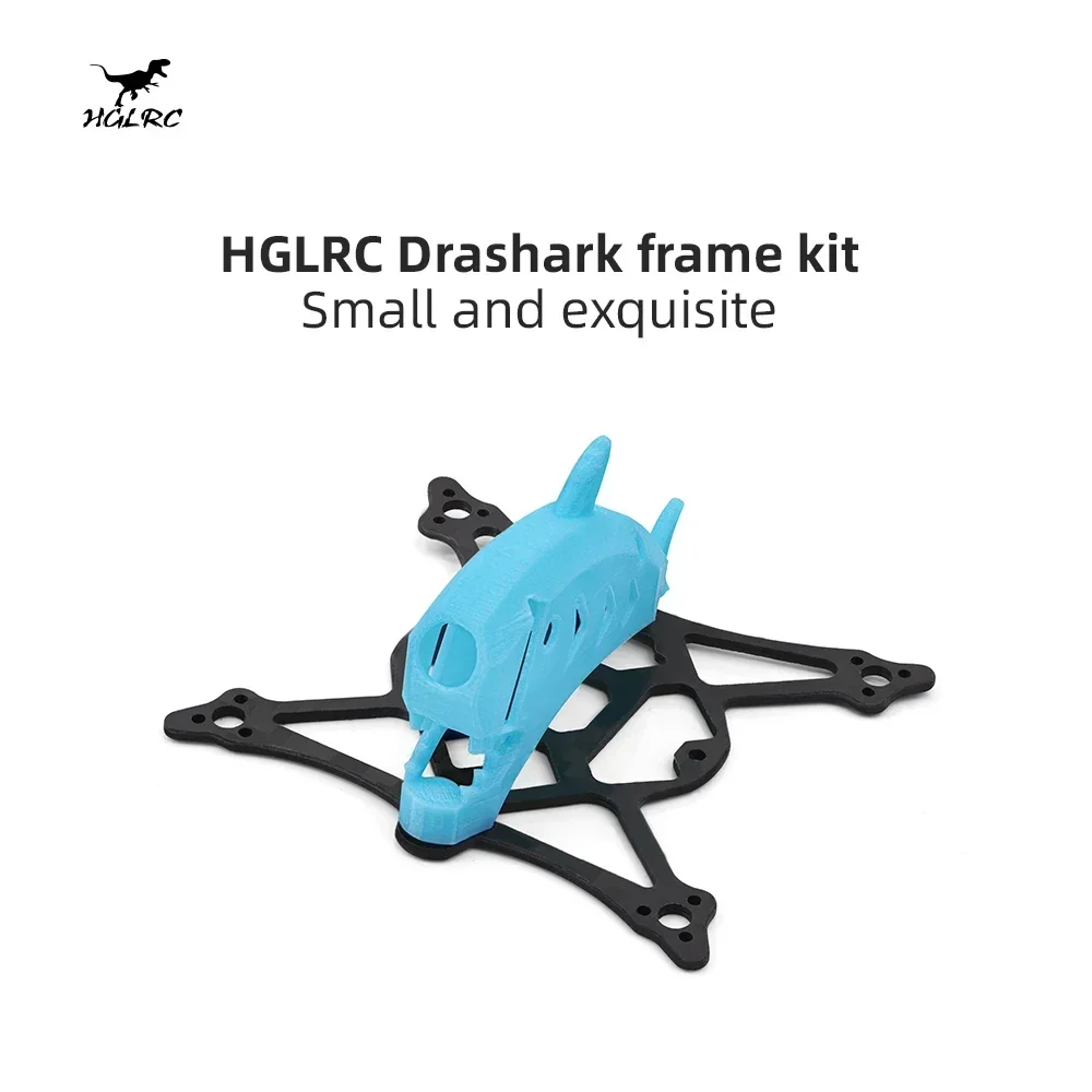 HGLRC Drashark Frame Kit 75mm Wheelbase for FPV Freestyle 1.6inch Micro Drones DIY Parts - Image 2