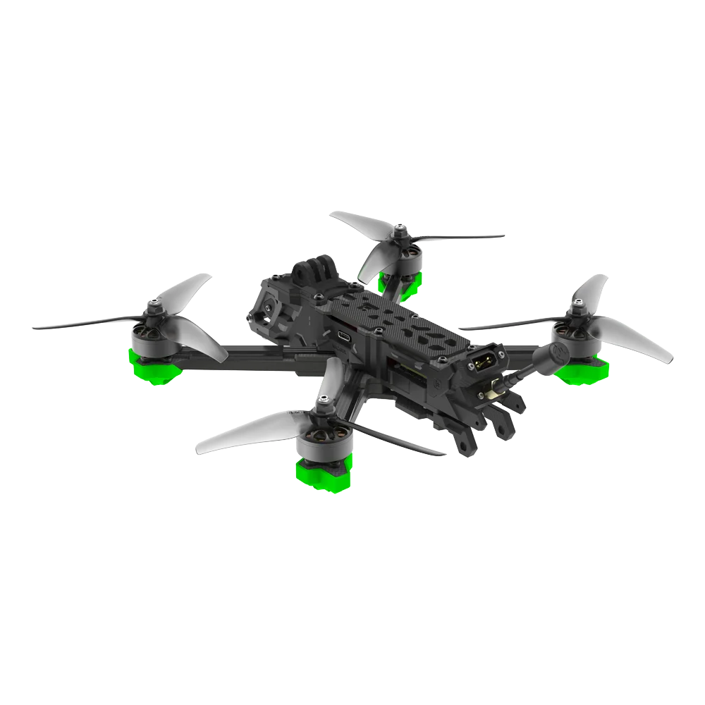 iFlight Nazgul Evoque F5X V2 Analog 6S 5inch Squashed X Drone BNF with BLITZ MINI F7 E55 1.6W Stack For Freestyle FPV Quadcopter - Image 6