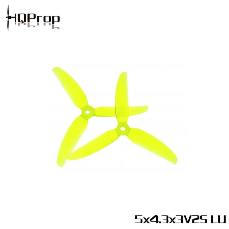 HQPROP 5X4.3X3V2S 5043 5X4.3X3 3-Blade PC Propeller for RC FPV Racing Freestyle 5inch Drones Replacement DIY Parts 6Pairs - Image 3