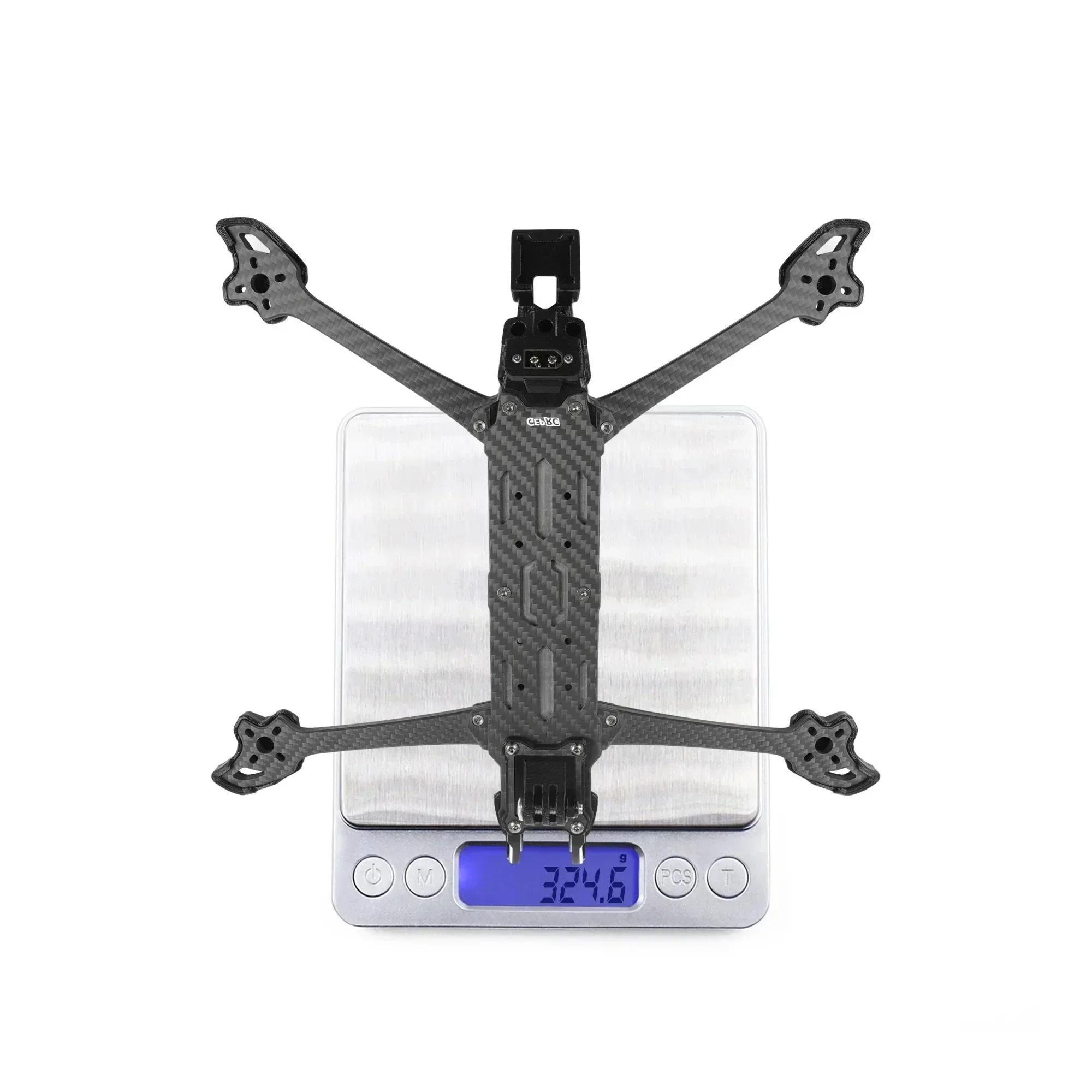 GEPRC MOZ7 Frame: 320mm Wheelbase, 6mm Arm, Dual Motor Mounts, Heat Sink, Compatible O3/Avatar for 7-7.5 - Image 3