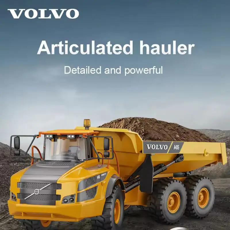Double Eagle E591 AB A40G 1:20 RC Trucks Remote Control Articulated Dump Truck Alloy Engineering Vehicle Rc Car Children Toys - Image 2