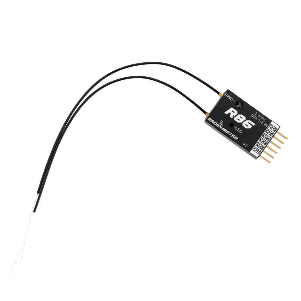 RadioMaster R86 V2 6ch SFHSS PWM Receiver - Image 5