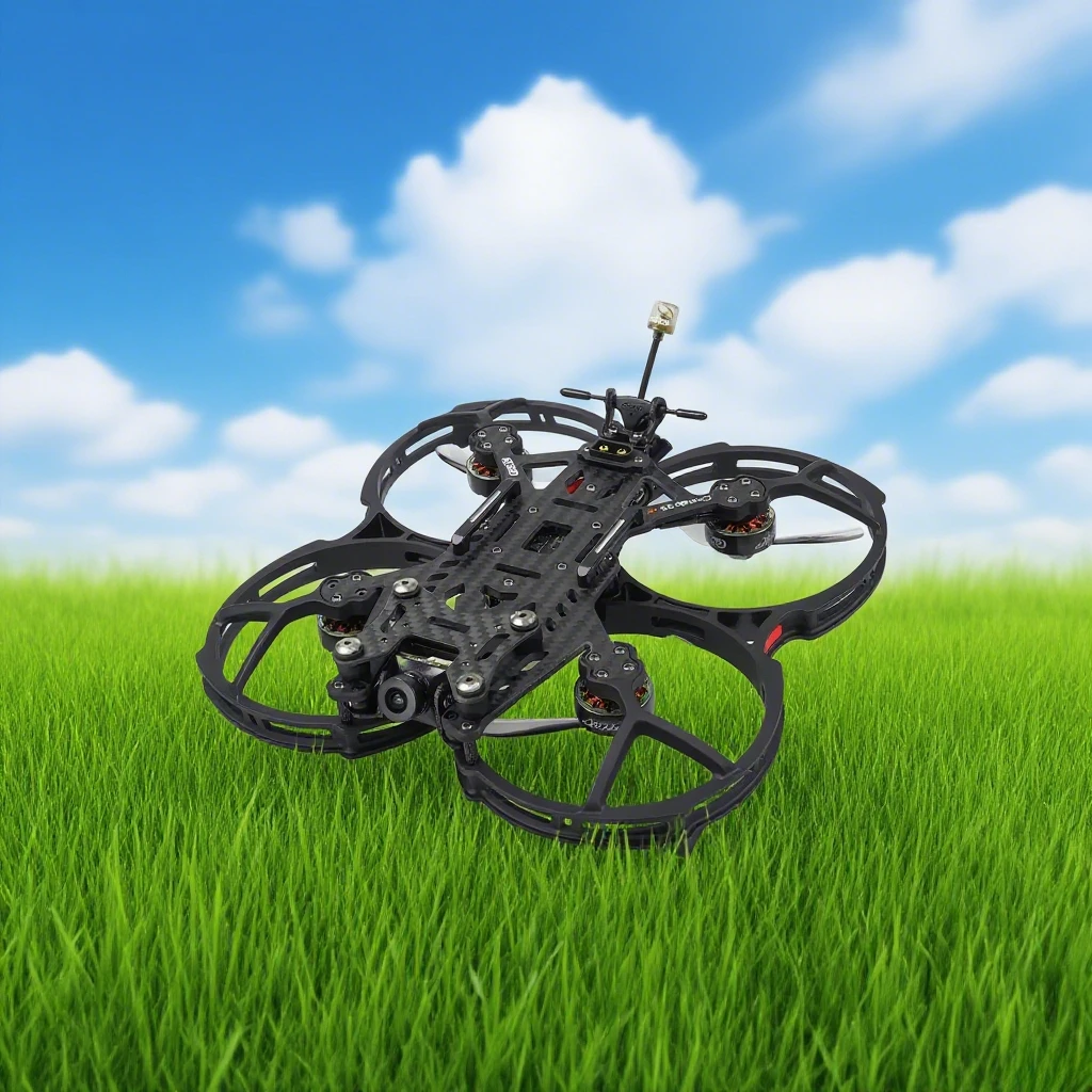 GEPRC CineLog35 V2 3.5inch Cinewhoop Quad - GEP-F722-45A AIO V2 Caddx Ratel2 2105.5 2150KV 6S