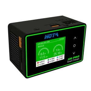 HOTA H6 Pro Duo DC 700W AC 200W 26A Mini Battery Charger 1-6S Lipo NiMh Li-ion Ni-Cd Digital RC Balance Charger Discharger