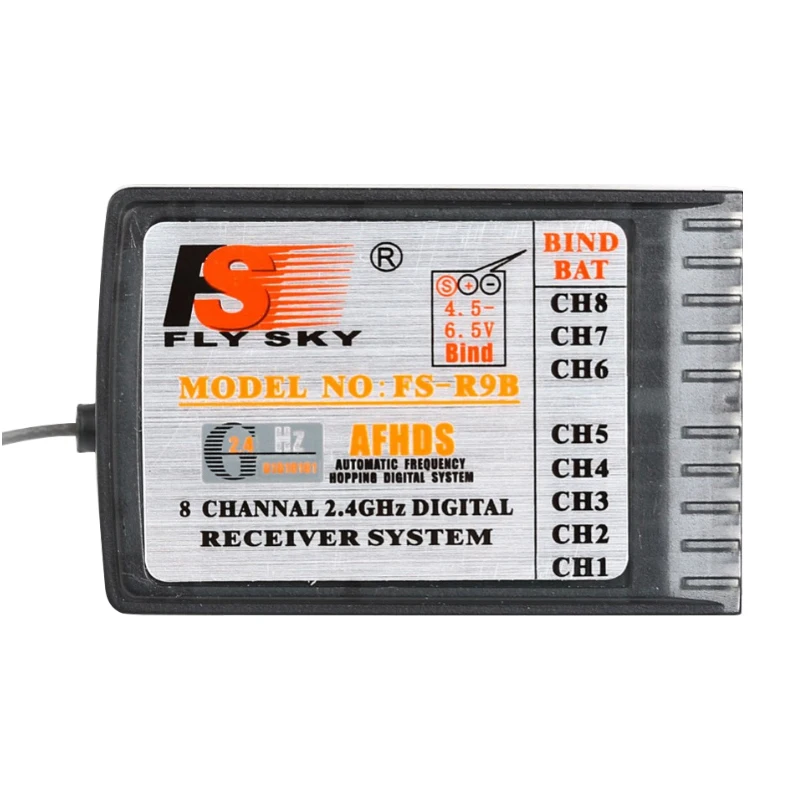 Flysky FS-R9B 2.4GHz 8CH Digtal Receiver System For Turnigy 9X FS- TH9B 9CH Remote Controller i6 i10 T6 CT6B Transmitter - Image 3