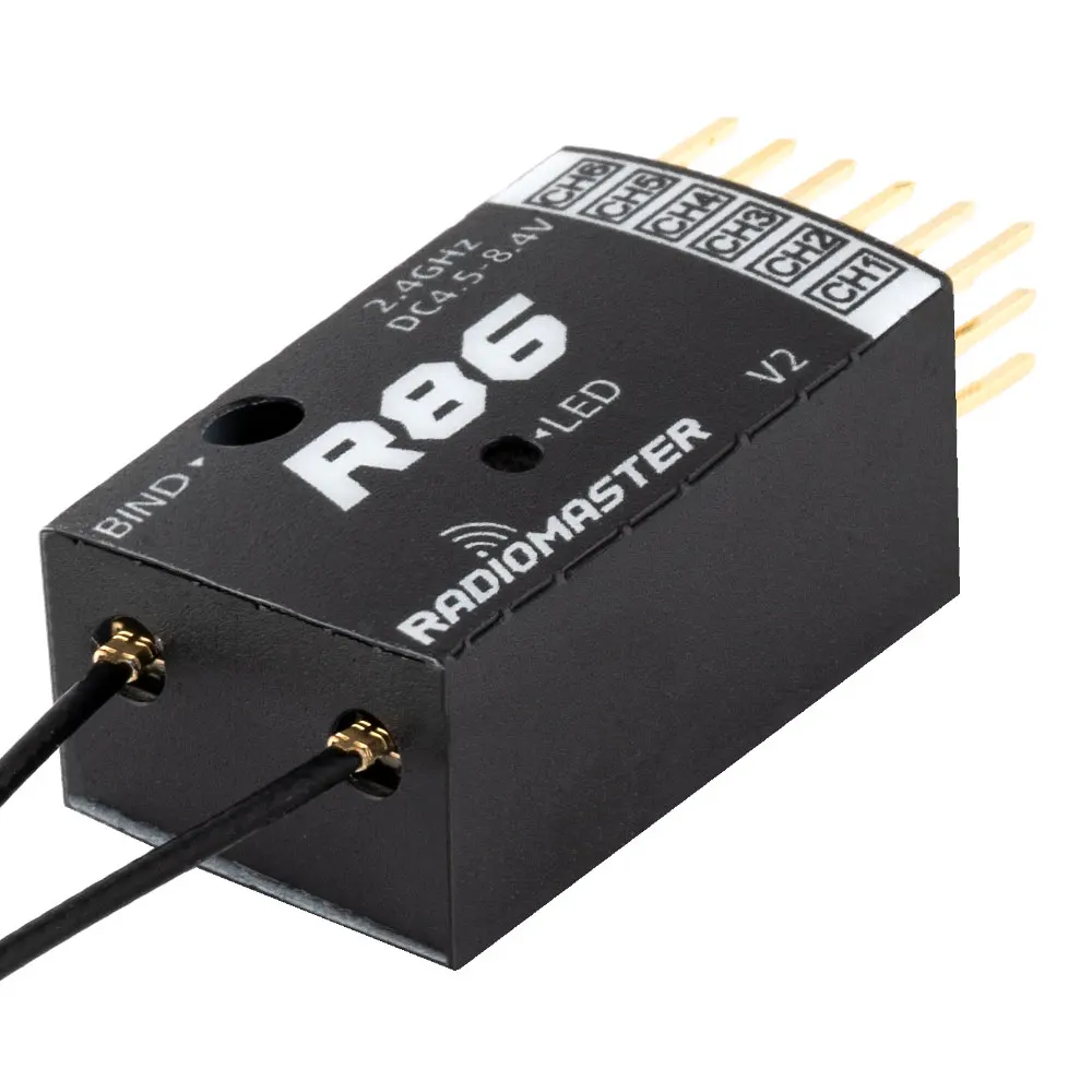 RadioMaster R86 V2 6ch SFHSS PWM Receiver - Image 4
