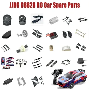 JJRC C8828 RC Car Spare Parts Tire Motor Servo Gear ESC Remote Controller Shock Absorber Swing Arm Drive Shaft Differential