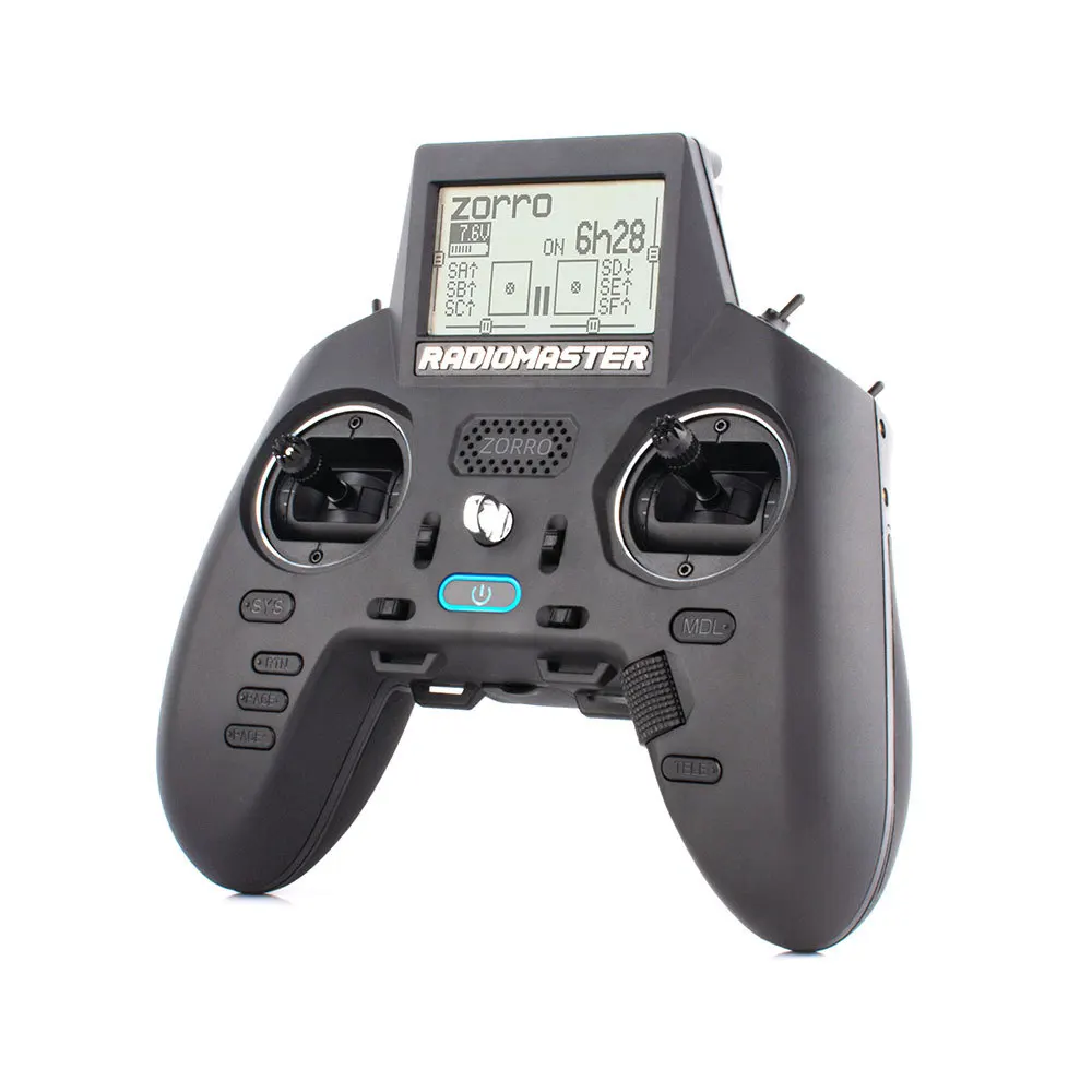 RadioMaster Zorro ELRS 2.4GHz RC Controller CC2500 JP4IN1 Radio Transmitter With Battery Hall Gimbal Remote Control Helicopter - Image 3