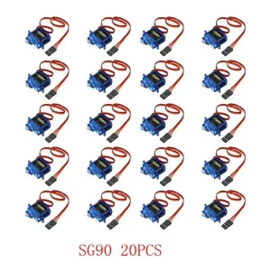 SG90 Mini Gear Micro Servo 9g 1.6KG Mini For RC RC 250 450 Airplane Helicopter Car Vehicle Boat Models Spare Parts