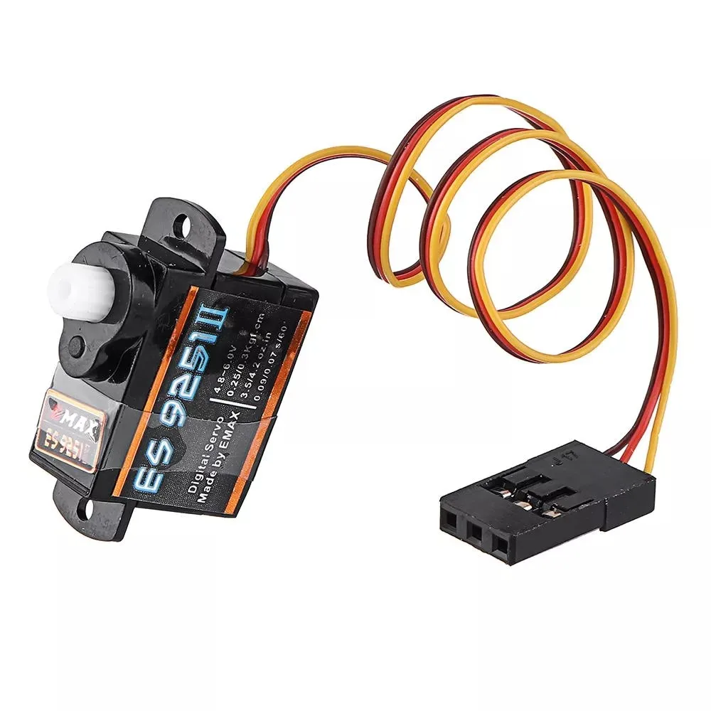 Emax ES9251Ⅱ Upgrade Version 2.5g Plastic Micro Digital Servo For RC Model - Image 4