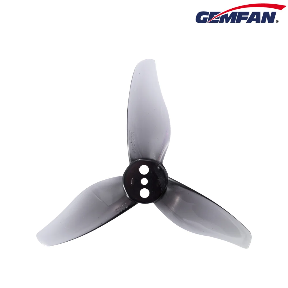 4pairs GEMFAN Hurricane 2023 2x2.3 2 Inch 3-Paddle PC Propeller with 1mm/1.5mm Holes for 1105-1108 Motor for FPV Racing Drone - Image 4
