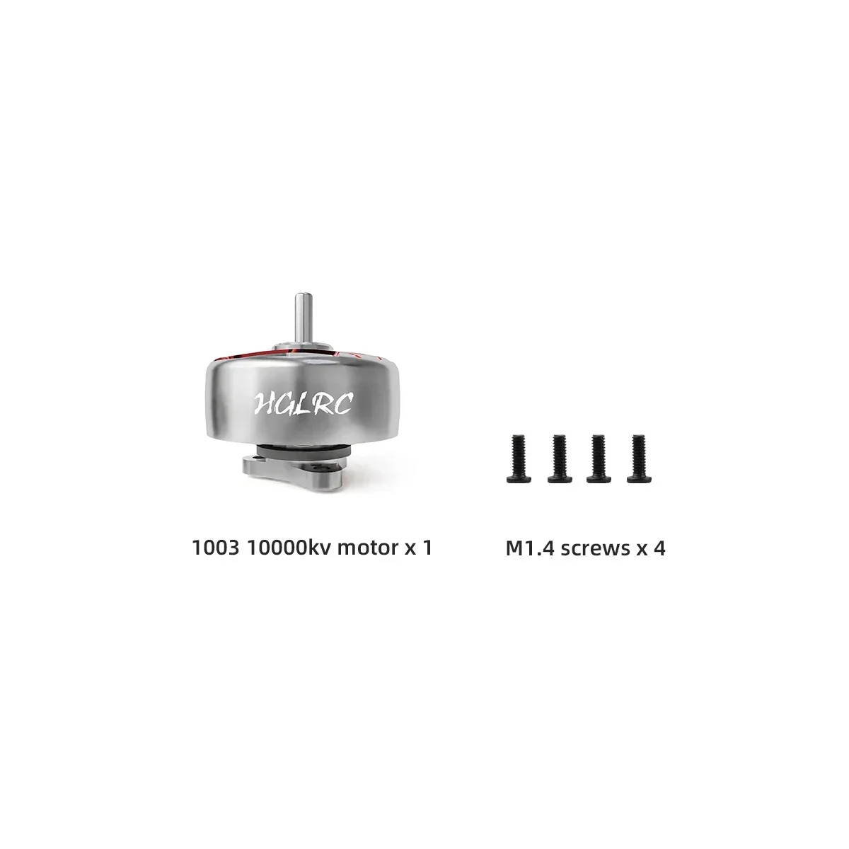 HGLRC 2025 New SPECTER 1003 10000KV 1-2S Brushless Motor Compatible 1.6-2inch Propeller for FPV 75mm Tinywhoop Toothpick Drone - Image 6
