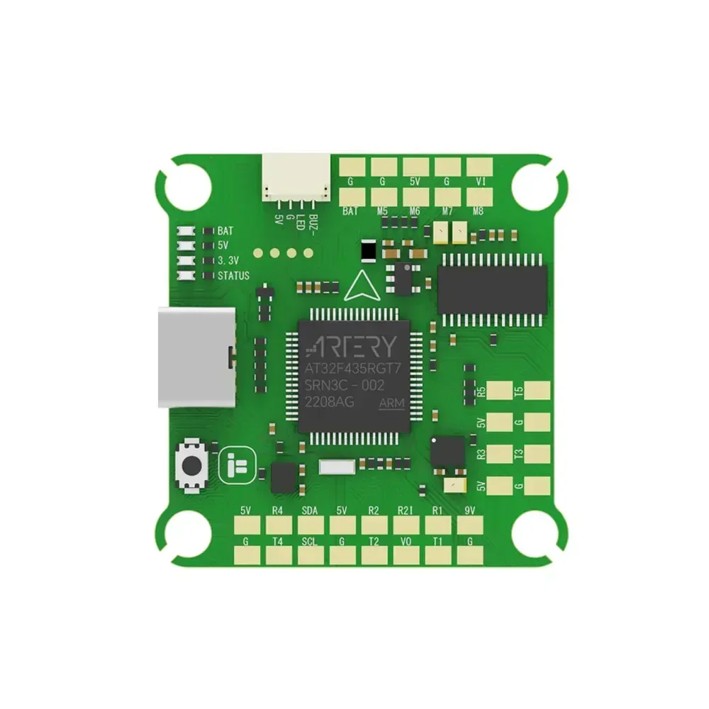 iFlight BLITZ ATF435 55A Stack BLITZ ATF435 Flight Controller with BLITZ E55S 4-IN-1 2-6S ESC for RC FPV Freestyle Racing Drone - Image 4