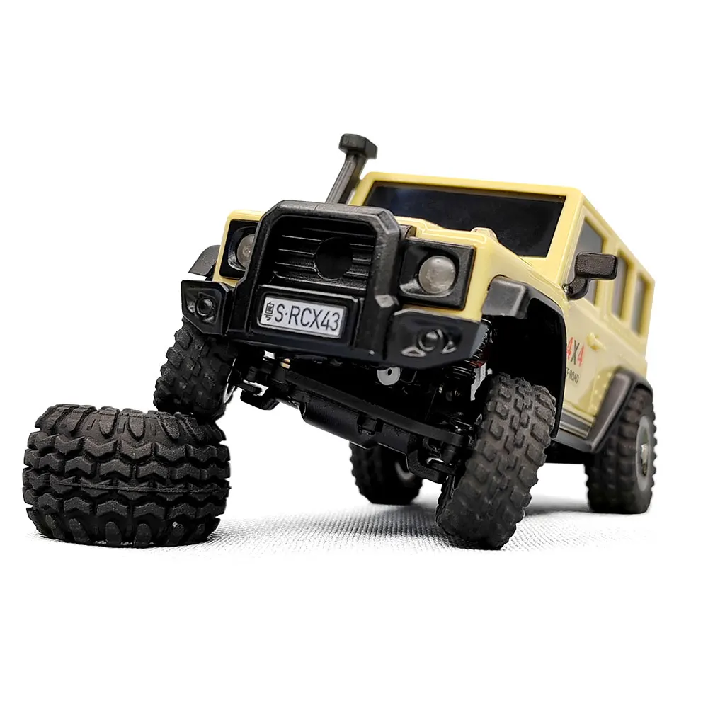 LDARC X43 1:43 Crawler RC Car Simulation Full Time 4WD Climbing Vehicle Toy Remote Control Toys RTR Kit For Kids and Adults Toys - Image 5
