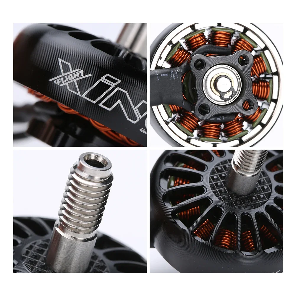 iFlight XING 2205 2300KV/3200KV/2450KV NextGen Motor for 4-6S FPV (Black, 12×12mm/M2 Mounting Hole) - Image 3