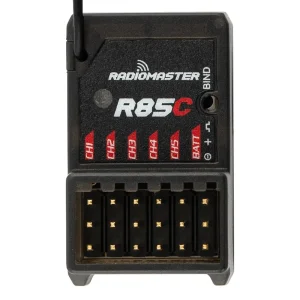 RadioMaster R85C 5ch 2.4GHz 4in1Multi-protocol PWM Receiver External Antenna