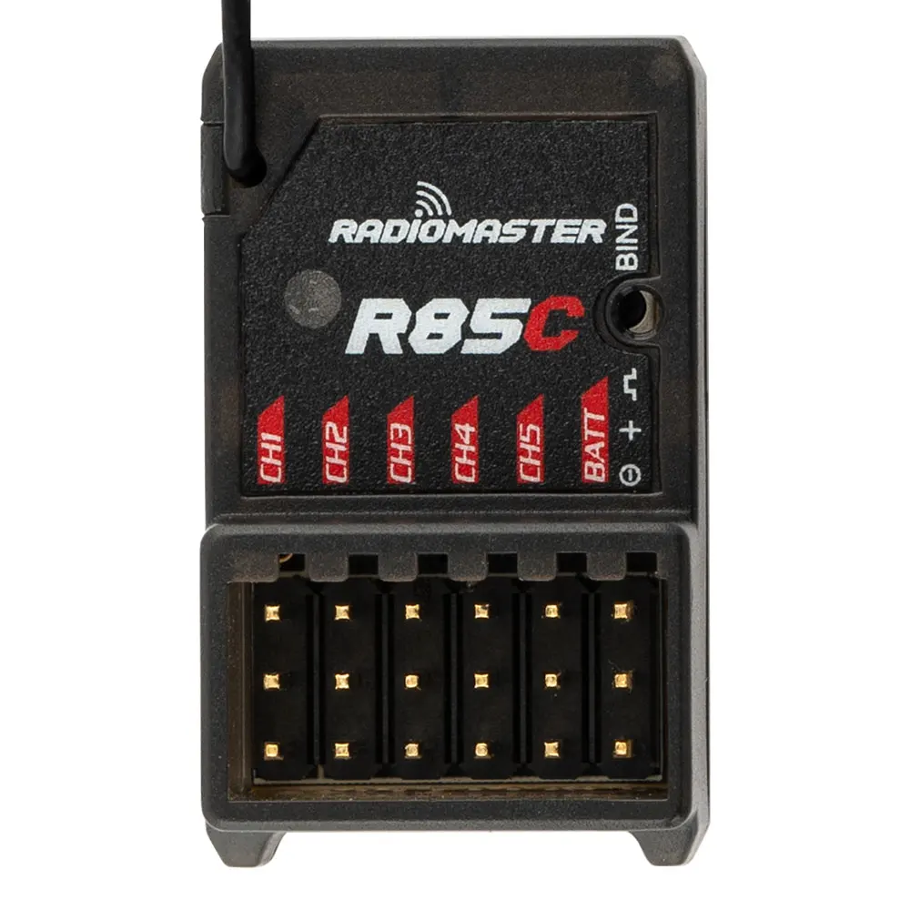 RadioMaster R85C 5ch 2.4GHz 4in1Multi-protocol PWM Receiver External Antenna