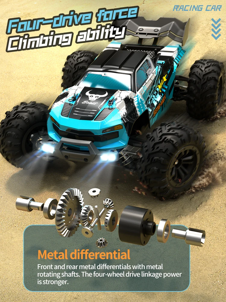 ZLL SG116 MAX 1:16 High Speed Drift Racing 80KM/H Brushless Motor 4WD SG116 Pro 40KM/H RC Car Off Road Car Toys For Kid Gift - Image 4