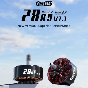 GEPRC SPEEDX2 2809 V1.1 Motor for 7–8 inch long-range FPV Drone Brushless Motor Assembling High-Performance Accessories